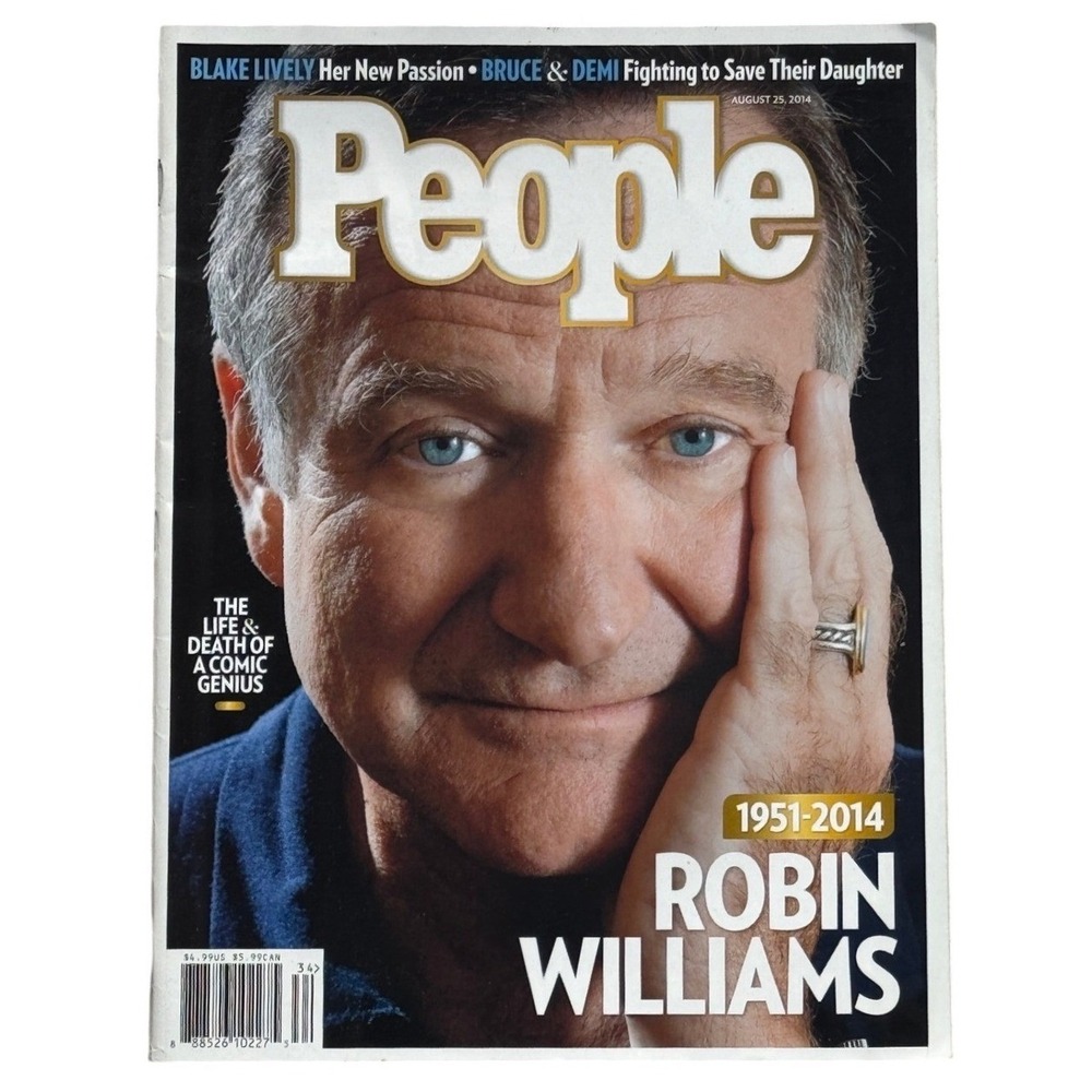 People Magazine August 25 2014 Robin Williams 1951-2014 Tribute Cover